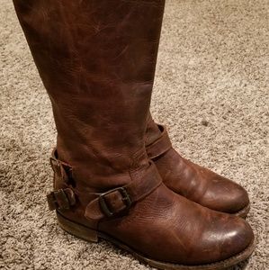 Vintage Frye boots brown leather